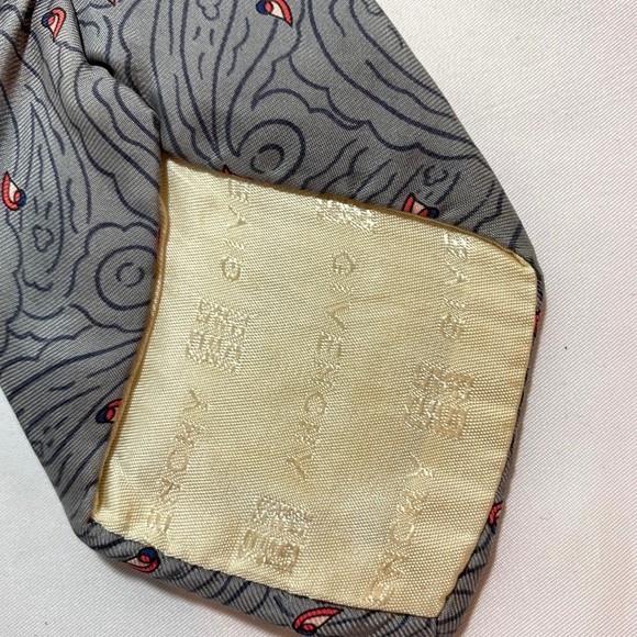 Givenchy Paisley Silk Tie - Picture 3 of 3